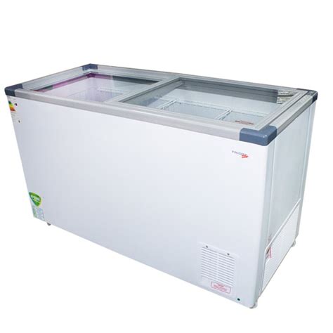 Glasstop Display Freezer 520l | Boss Catering Equipment | Best Prices!