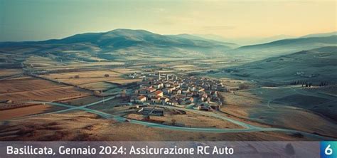 Prezzi RC Auto in Basilicata a Gennaio 2024 come si può risparmiare