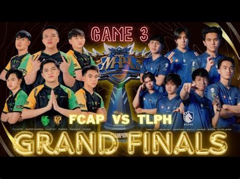 Fcap Vs Tlph Mpl Ph S Grand Finals Game Youtube