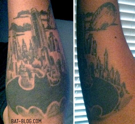 Gotham City Batman Tattoo Inspired By Jim Lees Art In Hush Book