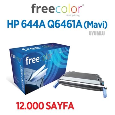 Freecolor C Frc Hp A Q A Sayfa Cyan Muadil Lazer