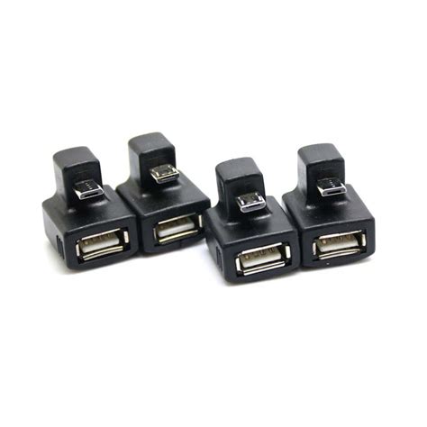 Buy Up Down Angled Degree Micro Usb Otg To Usb Female Extension