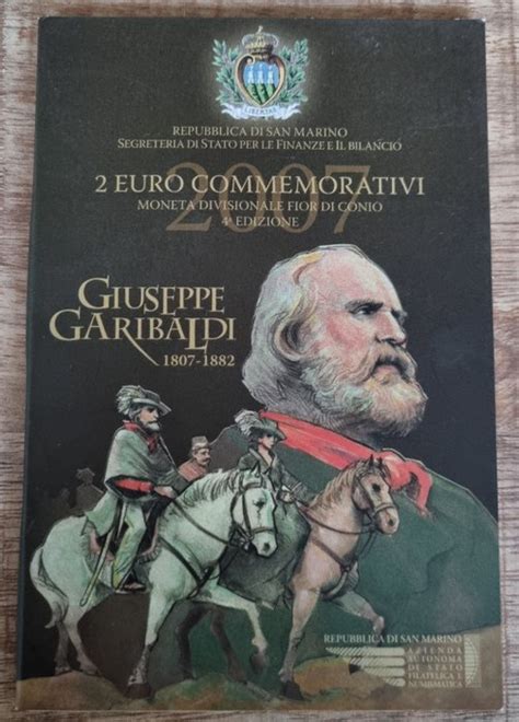 San Marino 2 Euro 2007 Giuseppe Garibaldi Catawiki