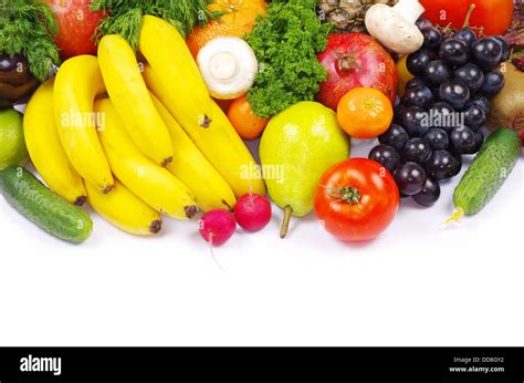 Fruits And Vegetables Stock Photo Alamy