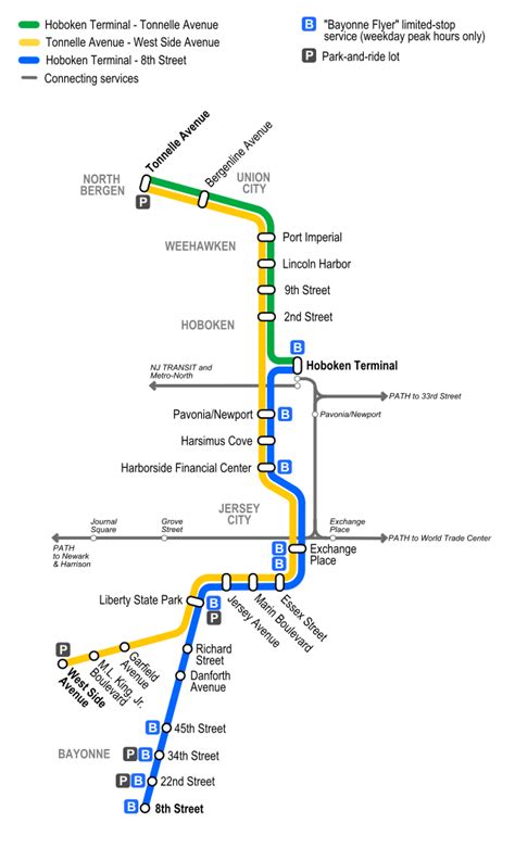 New Jersey Transit Light Rail Map | France Map