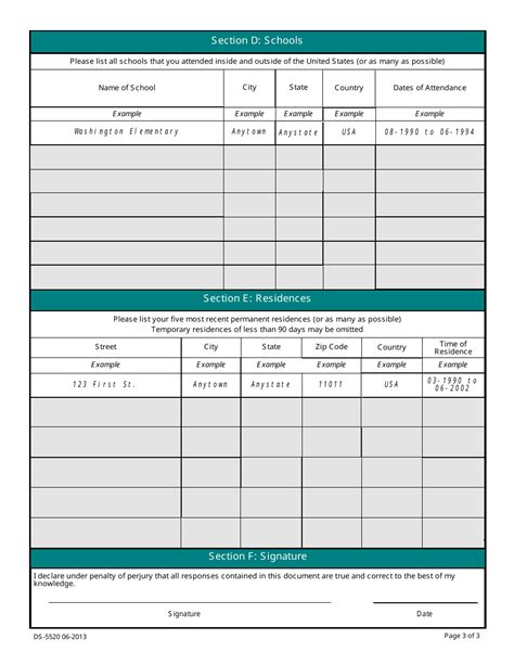 Form Ds 5520 Fill Out Sign Online And Download Printable Pdf