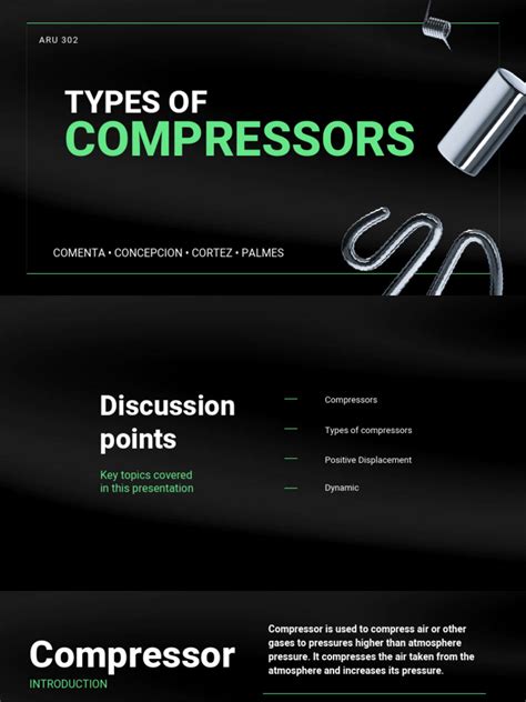 TYPES-OF-COMPRESSORS | PDF | Pump | Liquids