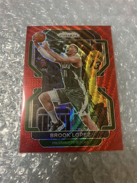 NBAカード PANINI PRIZM BROOK LOPEZ REDWAVE PRIZM その他 売買されたオークション情報yahooの