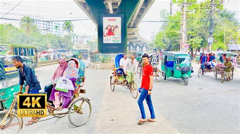 4K Bangladeshi Walking Tour 2024 CDA Avenue Chittagong Bangladesh