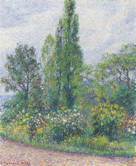 Camille Pissarro Le Jardin D Octave Mirbeau A Damps