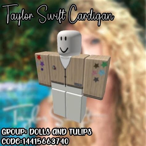 cardigan Roblox Taylor Swift | Taylor swift, Taylor swift outfits ...