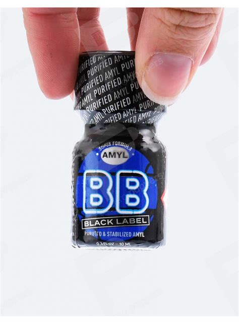 Bb Black Label Poppers Ml Amyl Version Hard And Strong