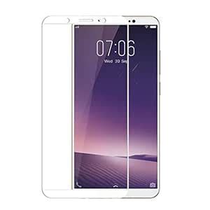 JGD PRODUCTS WHITE Tempered Glass Screen Protector For Vivo V7 Plus