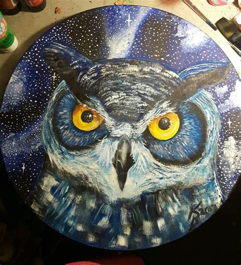 Galaxy Owl By Dragonarts7 On Deviantart