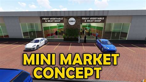 Mini Market Concept Design By Junliray Creations Youtube