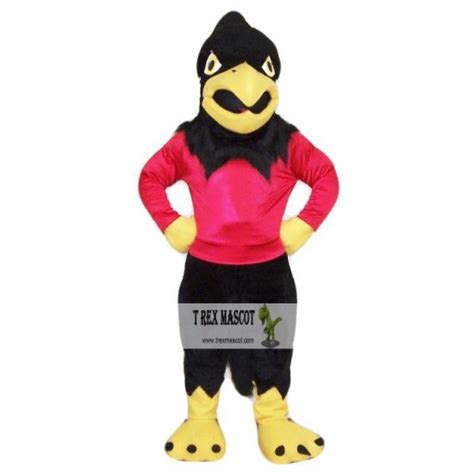 College Sport Falcon Mascot Costume