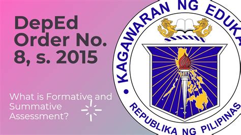 Deped Order S Guidelines On Classroom Assessment Porn Sex Picture