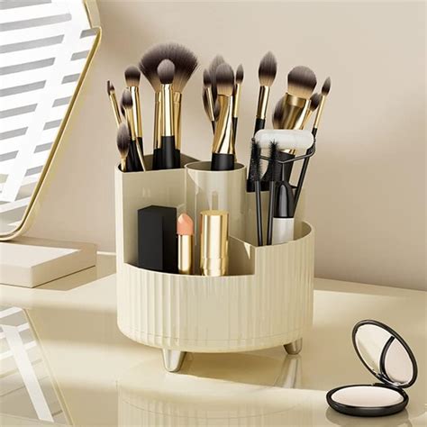 Amazon SMILESUN 360Rotating Makeup Brush Holder Makeup Organizer