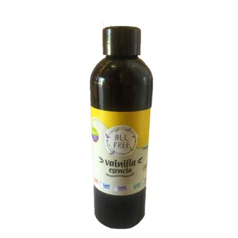 Esencia Vainilla Sin Gluten Allfree envase pequeño 120 ml Compra