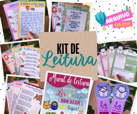 Kit Leitura Ler Viajar Sem Sair Do Lugar Pedagoga Lanny Hotmart