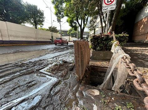 Fue Un Diluvio Potente Lluvia Causa Inundaciones Y Deja Caos En CDMX