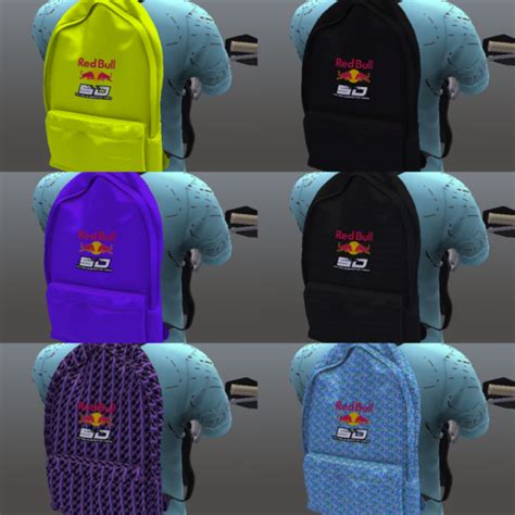 SD FSW Racing Backpack Colourways MXB Mods