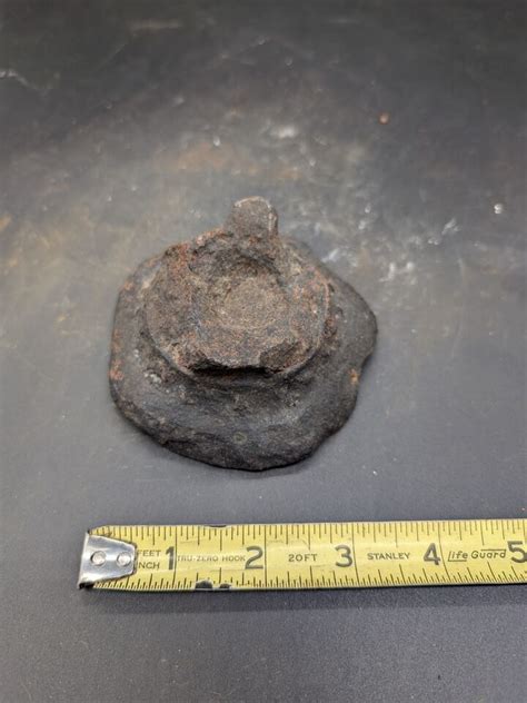 Civil War Dug Relic Shell Exploded Artillery Ordnance Lawrence Pawl