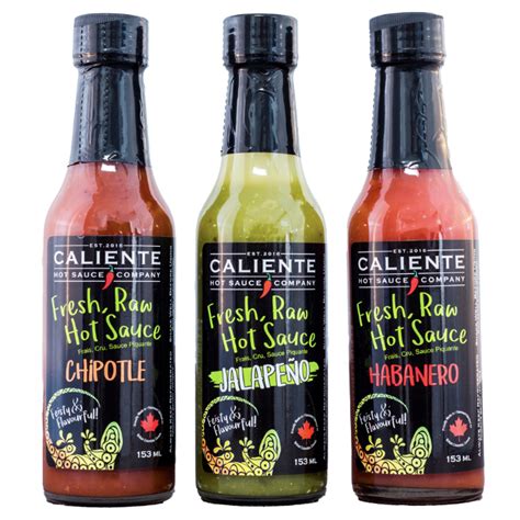 Buy Online Welcome To Caliente Hot Sauce Co Canada S Only Raw Hotsauce Maker We Make