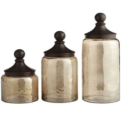 Sundarra Glass Canisters Glass Kitchen Canisters Glass Canisters Tuscan Decorating