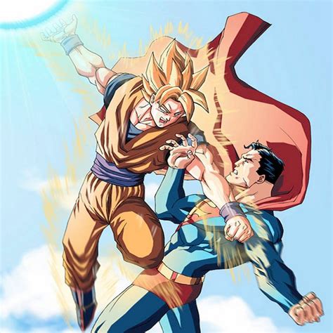 Goku Vs Superman Know Your Meme