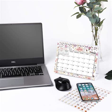 2022 2023 Small Desk Calendar 8 X6 18 Months Mini Monthly Desktop