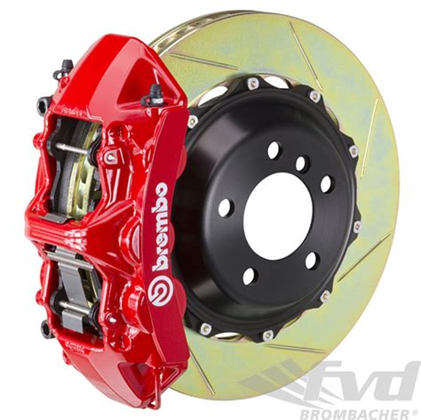 Sport Brake System Front Brembo Gt Piston Slotted Type