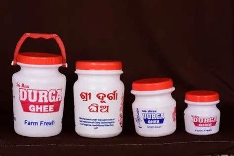 Plastic Round 200ml HDPE Ghee Jar For Storage Rs 5 40 Piece Techno