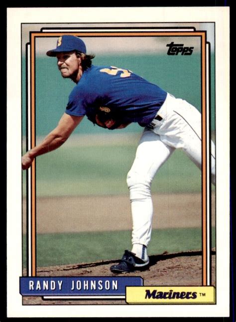 Topps Randy Johnson Seattle Mariners Ebay