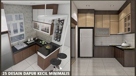 25 DESAIN DAPUR MINIMALIS MODERN TERBARU KITCHEN SET MINIMALIS