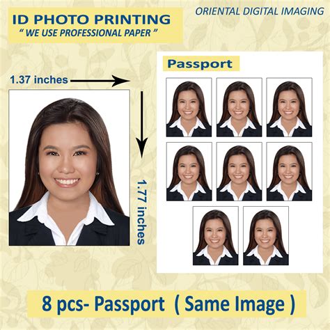 Government PH Specifications: -Passport Size Cm Facebook, 48% OFF