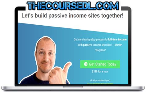 Morten Storgaard Passive Income Geek Build Passive Income Sites