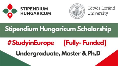 Stipendium Hungaricum Scholarship In Eotvos Lorand University 2023