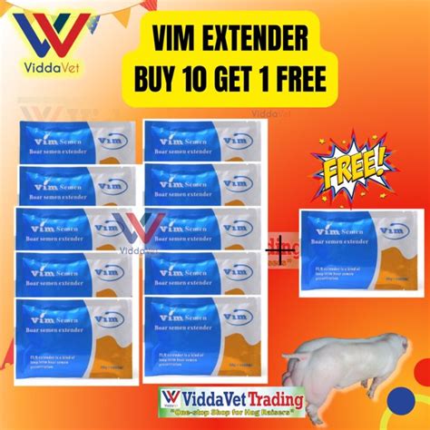 Buy Get Free Promo Vim Long Term Boar Semen Extender Days