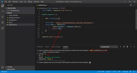 Javascript Testing In Vs Code And Node Js