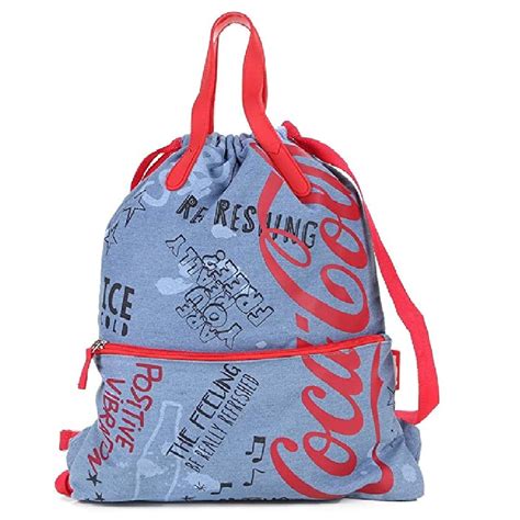 Bolsa De Costa Juvenil Coca Cola Doodles Pacific Papelaria Pigmeu