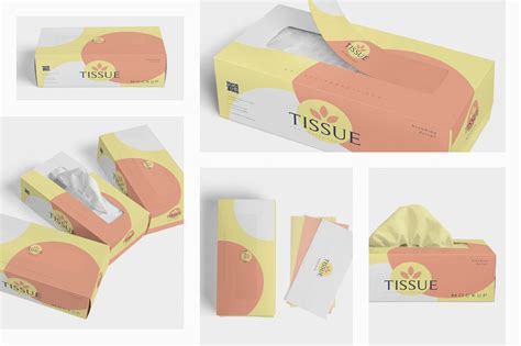 Tissue Box Mockups Masterbundles