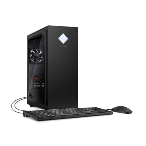 Best Buy HP OMEN 25L Gaming Desktop AMD Ryzen 5 5600G 16GB Memory AMD