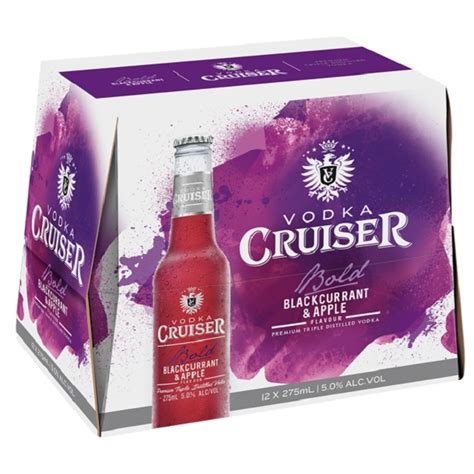 Cruiser Vodka Blackcurrant And Apple 5 12pack 275ml Bottles Merchants