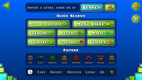 Screenshot Of Geometry Dash Windows Mobygames