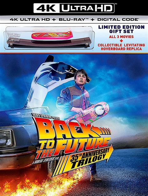 Back To The Future 35th Anniversary Trilogy Limited Edition 4k Blu Ray