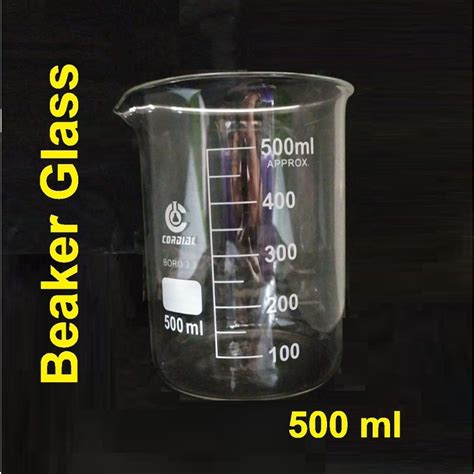 Jual Beaker Glass Ml Iwaki Gelas Kimia Gelas Piala Beker Shopee