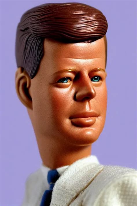 John F Kennedy Barbie Doll Photorealistic Highly Stable Diffusion