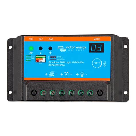 Controlador Victron BlueSolar PWM Light Charge Controller 12 24V 20A