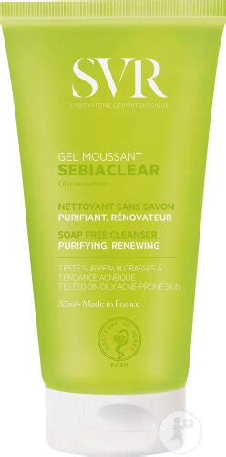 Svr Sebiaclear Gel Moussant Nettoyant Anti Imperfections Peaux Grasses